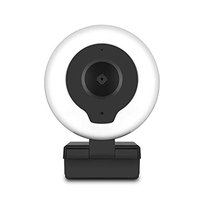 Aluratek 2K HD Ring Light Webcam with Auto Focus w/Tripod - style: AWCL2KFR
