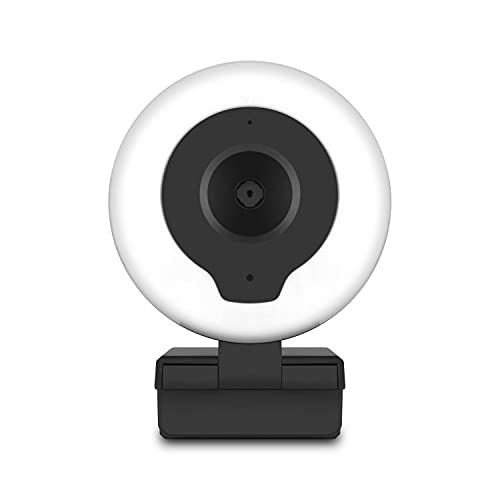 Aluratek 2K HD Ring Light Webcam with Auto Focus w/Tripod - style: AWCL2KFR