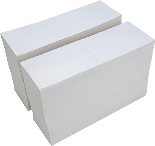 L LIKED 270000 Fanfold 4" x 6" Direct Thermal Labels, Commercial Grade | BPA Free, Strong Adhesive,Perforated Easy-Tear, Compatible with Zebra & Rollo Printer - size: 270000 Labels