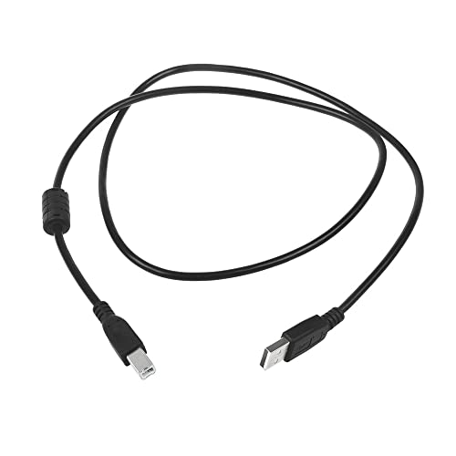 USB Cable Cord for Panini My Vision X Check Scanner, Visioneer Patriot 9650 P96501D-WU Sheetfed Scanner PC Data Cord, Visioneer FU62AD OneTouch 7600 Flatbed Scanner Notebook Data Cord