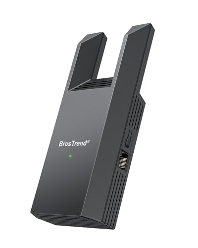 BrosTrend AC1200 WiFi to Ethernet Adapter with Gigabit Port Dual Band, AC7P