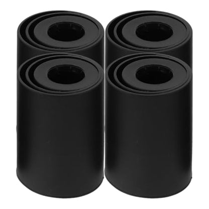Lurrose Office Chair Gas Lift Cylinder Cover 4 Pack Universal Telescoping Chair Cylinder Sleeve Office Dust Cover Nonskid Protection for Height Adjustment Mechanism