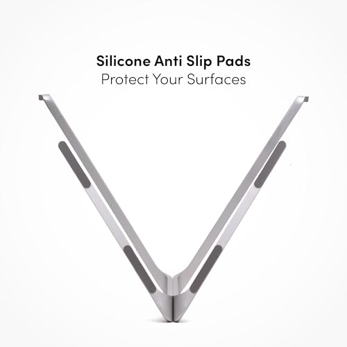 Aluminum Laptop Stand for Desk, fits 13" - 16" Laptops