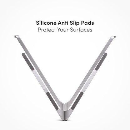 Aluminum Laptop Stand for Desk, fits 13" - 16" Laptops