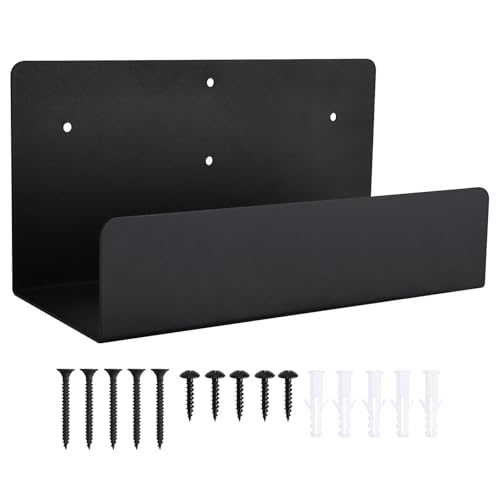 UPS Mount Metal Rack Wall Mounted for Uninterruptible Power Supply Compatible with APC CyberPower (5" H x 4.4" W x 10" D)