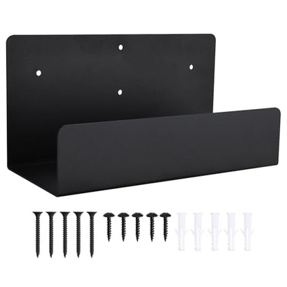 UPS Mount Metal Rack Wall Mounted for Uninterruptible Power Supply Compatible with APC CyberPower (5" H x 4.4" W x 10" D)