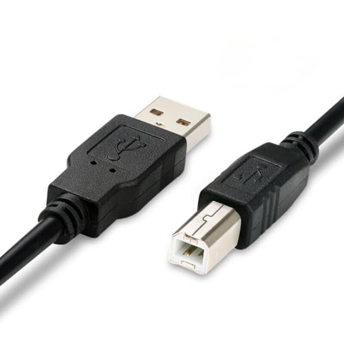 USB 2.0 PC Data Cable Cord for Avision AV50F FF-0803S, Avision AV100 Series AV121 AV122 AV122C2 AV176+ FL-1006S AV185+ FL-1010S AV186+ Desktop Document Receipt Sheetfed Scanner
