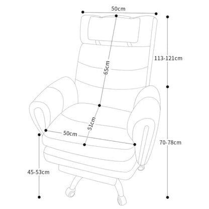 Big & Tall Office Chair with Footrest, High-Back Leather Executive Desk Chair with Lumbar Support and Padded Armrests, for Bedroom, Study, Gaming Room, Living Room, Office, and Study(Black) - color: Black