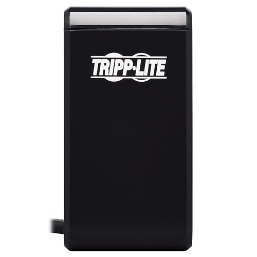 Tripp Lite Safe-IT Desk Clamp Surge Protector, 6-Outlets, USB-C & 2 USB-A Ports, 8Ft / 2.4M Cord, $50,000 Insurance & Limited Life Manufacturer's Warranty (TLP648UCBAM) - style: Safe-IT