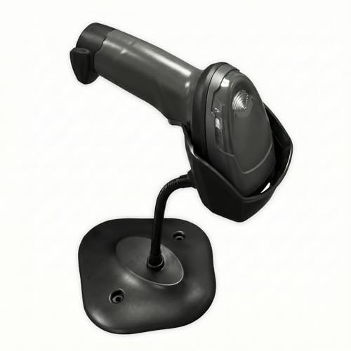 Universal Barcode Scanner Stand Compatible with Zebra Symbol DS2208 DS2278 DS4308 DS4608 DS8108, Flexible Gooseneck Scanner Holder with Non-Slip Base for Retail Warehouse Checkout.