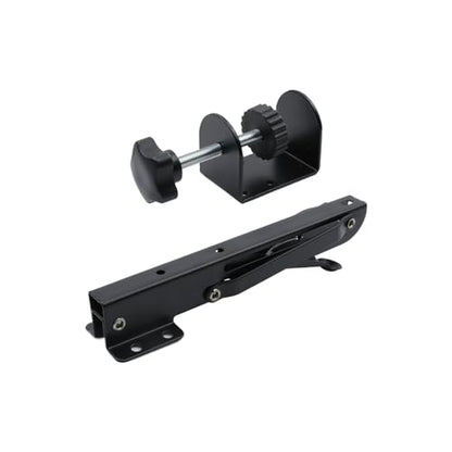 Bitray 1 Set Desk Extender Clamp Bracket Foldable Keyboard Tray Mount