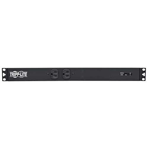 Tripp Lite PDU 1.92kW, 120V, Single-Phase Basic PDU with Isobar Surge Protection - 3840 Joules, 14 Outlets, L5-20P Input (5-20P Adapter), 15 ft. Cord, 1U (PDUH20-ISO) - size: 20 Amps, style: 14 Outlets