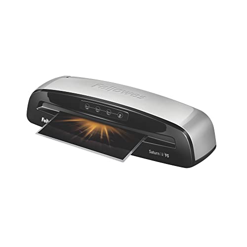 Fellowes Saturn 3i 95 Thermal Laminator Machine Bundle with Laminating Pouches - size: 9.5 Inch