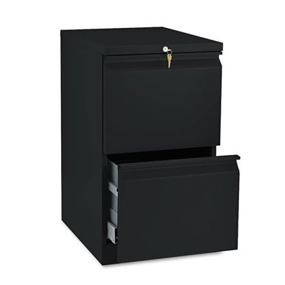 HON 33823RS 22-7/8-Inch Efficiencies Mobile Pedestal File with 2 File Drawers - color: Black