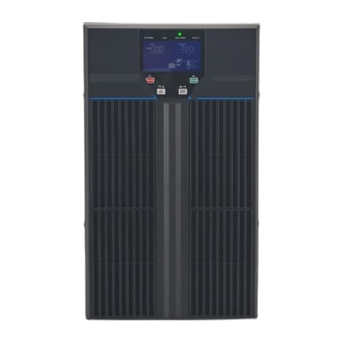 Online UPS Uninterruptible Power Supply 6KVA/5400W, 0ms Transfer Pure Sine Wave, External Battery