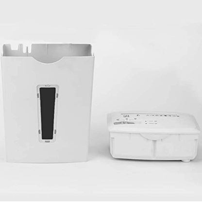 Small Portable Silent High Power Electric Home, CD and Credit Card Office Shredder Cross-Cut Paper and with Security Lock