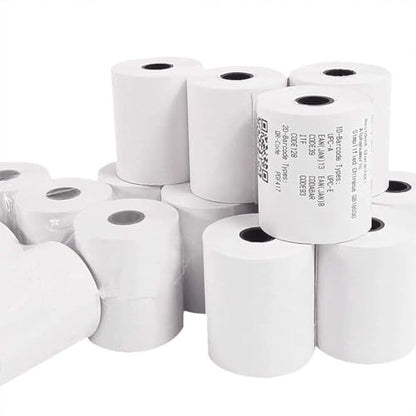 OausTect 2 1/4 x 85 Thermal Paper Rolls, Thermal Receipt Printer Paper for Credit Card Machine, Cash Register, POS (100 Rolls) - size: 2 1/4" x 85', style: 100 rolls