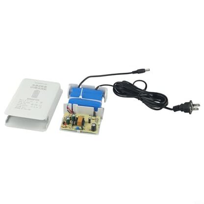 for MINI UPS for battery Backups for WiFi Router Modem Security Camera, 12V 2A Uninterruptible Powers Supply with 6000mAh, for SURGE Protector for 5.5x2.1mm DC Interface, White