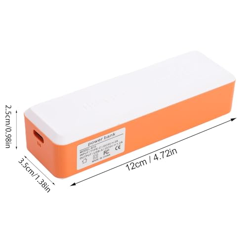 Mini UPS Battery Backup, High Capacity 2600mAh DC5V Power Supply with USB Input 2A Output 1.2A for Router Modem Fish Tank Equipment Home Office Use