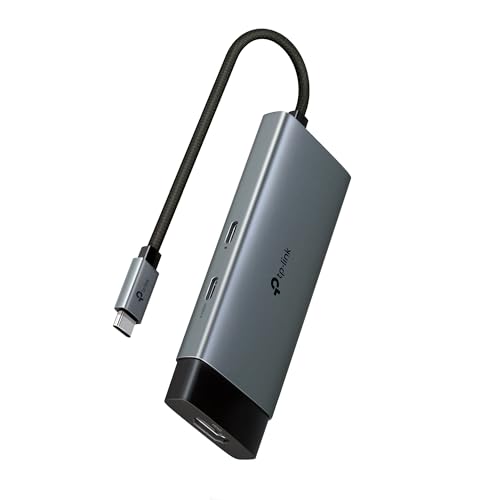 TP-Link USB C Hub 5-in-1 Multiport Adapter (UH5020C) Plug and Play - size: 5-in-1 USB C Hub