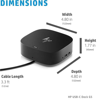 HP Universal USB-C G5 Essential Dock - Multiport Docking Station with HDMI - style: USB-C Universal G5