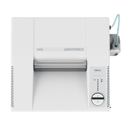 IDEAL 2604 P7 Super Micro Cut Cenntralized Paper Shredder with Pink Oil | P7 super micro cut paper shredder with automatic oiler 26 gallon bin and 1 pint of IDEAL pink shredder oil included - size: SMC 8 Sheets