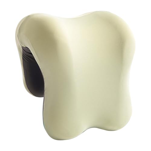 Office Chair Headrest, Memory Foam Neck Support Pillow for Napping, Headrest Pillow Back Support for Adults & Students, Universal Fit for Wheelchair/Office Chair (Green) - color: Green