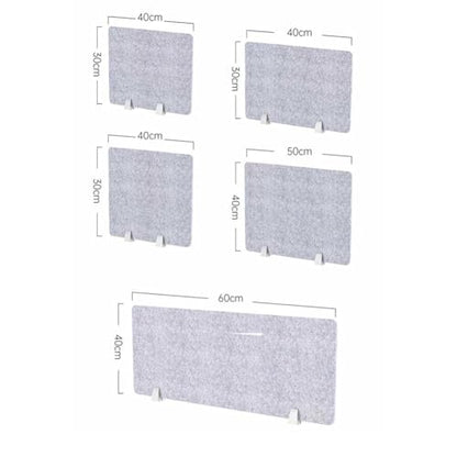 Desk Privacy Divider, Divider Sound Proof Dividers Shields Panels Cubicle Wall, for Students and Office 5pack(Green,30X50cm) - color: Green, size: 30X50cm