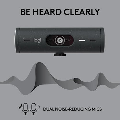 Logitech Brio 505 Full HD 1080p Business Webcam with Auto Light Correction