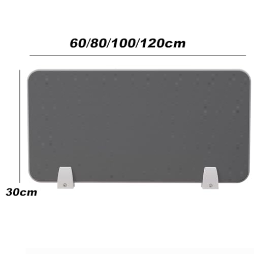 Freestanding Desk Privacy Panels, Workspace Partition Privacy Screens, Standing Desk Dividers, Privacy Guard Office Partitions, Reduce Visual Distractions,L60cm