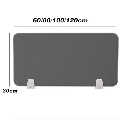 Freestanding Desk Privacy Panels, Workspace Partition Privacy Screens, Standing Desk Dividers, Privacy Guard Office Partitions, Reduce Visual Distractions,L60cm