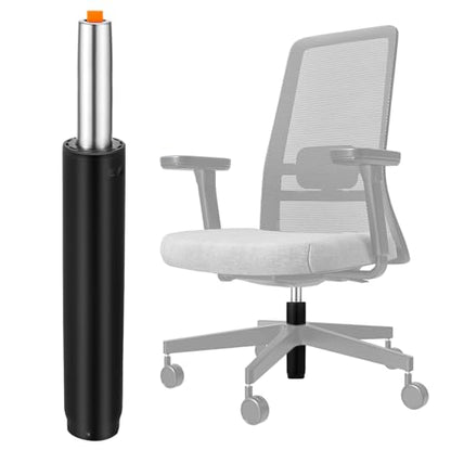 12-18 inch Universal Office Chair Gas Lift Cylinder, 2 Office Seat Gas Lift Cylinder Replacement, Supports up to 450 lbs, Hydraulic Pneumatic Shock Piston, Fit for Most Chairs