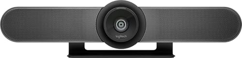 Logitech MeetUp Video Conferencing System 4K 3 Microphones - Black - style: MeetUp