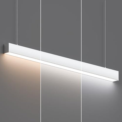 JTT 4FT LED Linear Light, 30W/40W/50W 3CCT 3000K/4000K/5000K CCT White - color: White 1 Pack（4FT）