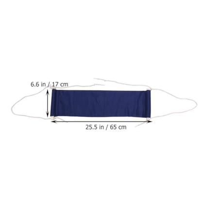 Portable Adjustable Canvas Foot Hammock for Office and Outdoors, Foldable and Easy to Carry Desk Foot Rest Hammock Under Desk Footrest for Comfortable Leg Support