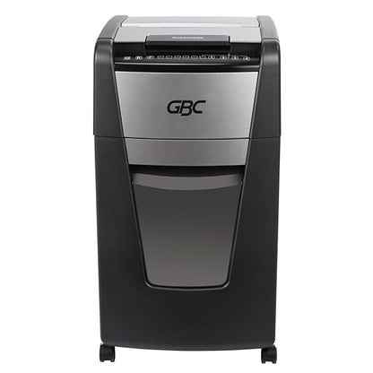 GBC 300M Paper Shredder, Auto Feed+, 300 Sheet Capacity, Micro-Cut, Office Shredding (WSM1757609) - size: 300 Sheets