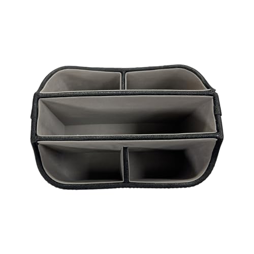 UnionBasic Rotating Desk Organizer, 360 Desk Spinning Caddy, Desktop TV Guide/Mail/Media/Remote Controller Holder Organizer,Fishskin Black - color: Fishskin Black