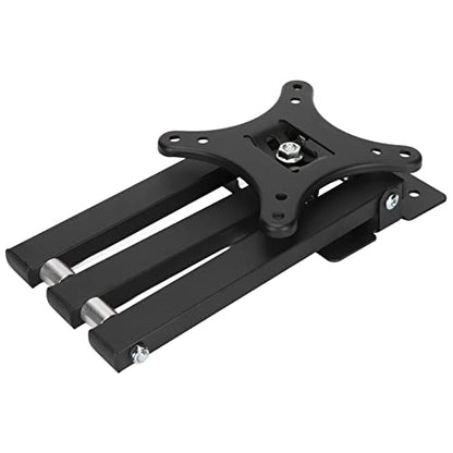 Full Motion TV Wall Mount for 17-22 Inch TVs, Articulating Monitor Bracket with 180 Degree Rotation, Tilt and Swivel Adjustable Arms for Heavy Duty Up to 44lbs
