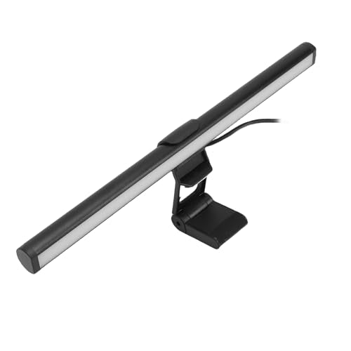 3 Color Temperature Dimmable Eye Care Computer Screen Lamp Asymmetrical Light Source Light Bar for Working ABSPower for Computer Users