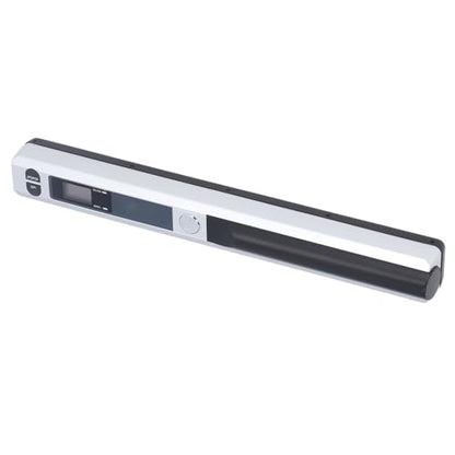 Focket Portable Document Scanner, 900 Dpi Handheld Photo Scanner Compact Lightweight with 32GB SD Card Storage for Home Office Business Travel (Silver) - color: Silver