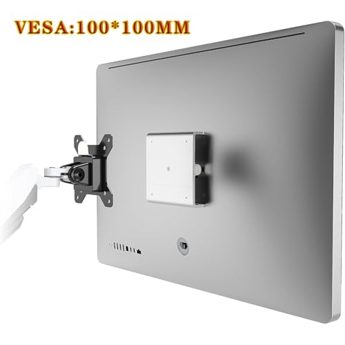 VESA Mount Adapter Kit for iMac 24 inch,27 inch (2009-2011 Aluminum),Compatible with LED Cinema Display,Thunderbolt Displays,Replaces Apple Bracket MD179ZM/A,Not for 2021 iMac/M1