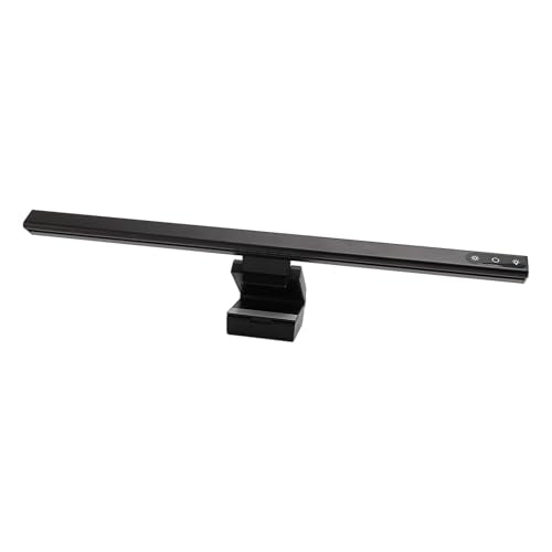 Zunate Computer Monitor Light Bar, Extra Computer Lighting, RGB Backlight LED 3 Gear Dimmable Screen Light Bar, Touch Control Screen Lamp for Office Desk Gaming