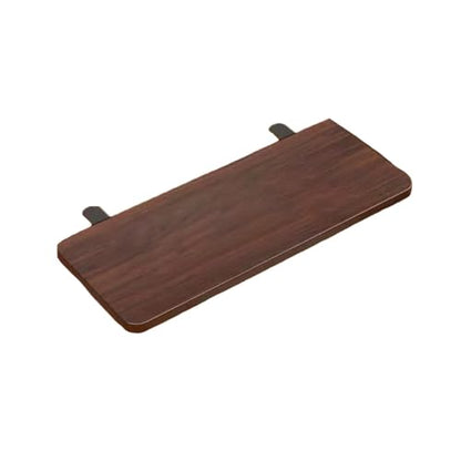 Desk Extender Tray, Punch-Free Clamp on 90° Foldable Keyboard Drawer Tray, Table Mount Armrest Shelf, Computer Elbow Arm Support (Black, 6.9"*9.8"*0.5"/17.5cm*25cm*1.2cm) - color: Black, size: 6.9"*9.8"*0.5"/17.5cm*25cm*1.2cm