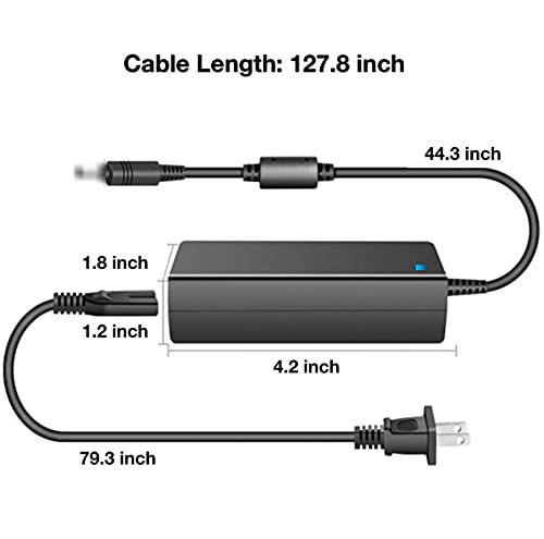 AC/DC Adapter Replacement for Epson A441H Fits Epson Workforce DS-560 B11B221201 Sheetfed Scanner Work Force Color Document Scanner Power Supply Cord Charger Mains PSU