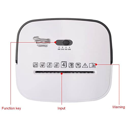 Desktop Paper Card Shredder Small Personal Electric Portable Waste Office Mini Multifunctional