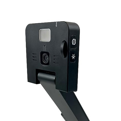 AMBIR Flexicam USB Document Camera-4K Video, FC204-AC, Internal Microphone & Light. Compatible with ChromeBook, MacOS and Windows. in-Classroom and Remote Teaching, Web Meetings and Creator Videos