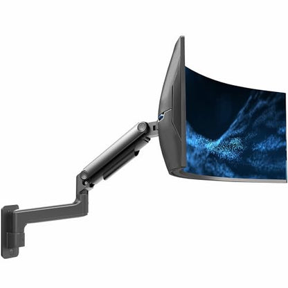 VIVO Premium Ultrawide Monitor Counterbalance Wall Mount for 40 inch Screens up to 44 lbs, Full Motion, Max VESA 100x100, Black, MOUNT-V100E - size: Up to 40", style: Single Mount