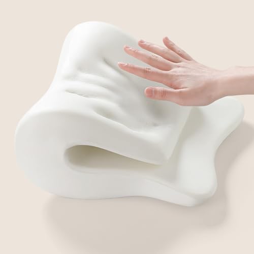 Headrest Cushion Attachment for Desk Computer Offices Chair Memory Foam Ergonomic Neck Pillow for Napping Sleep Neck Pillow