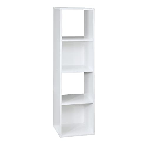 Closetmaid 4 Cube Stackable Storage, White - color: White, size: 4-Cube