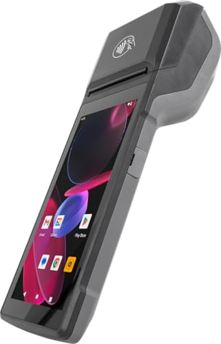 H10, Android 14 Handheld Terminal, 58mm Thermal Printer, NFC - color: With NFC